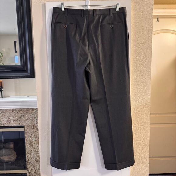 Brioni Men’s Moudi Wool Gray Dress Pant Size 38 Made in Italy - Picture 3 of 7